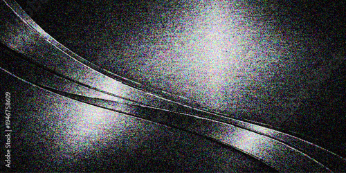 Set of metallic curves vector