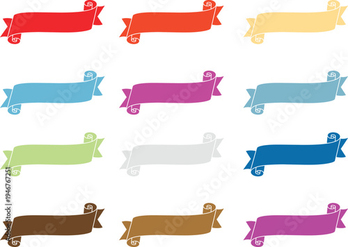 Colorful dachshund dog illustrations in various shades and hues