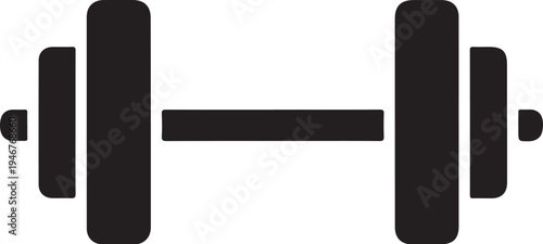 Vector dumbbell icon