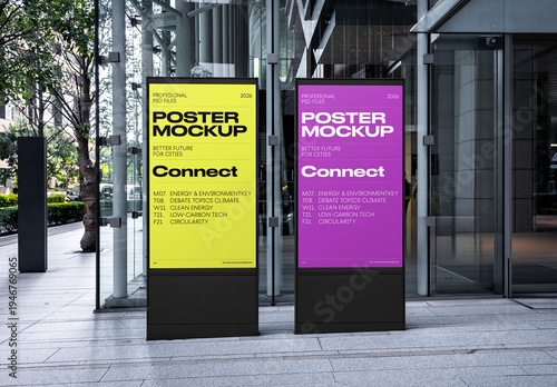 Double Citylight Mockups