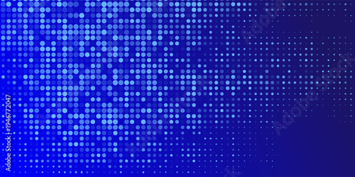 Design Blue Tech Finance Fintech Background Abstract Pixel Pattern. Abstract Business Tech Modern Abstract Art Background