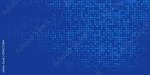 Design Blue Tech Finance Fintech Background Abstract Pixel Pattern. Abstract Business Tech Modern Abstract Art Background