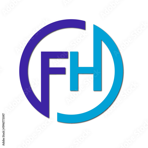 Free Download Web line modern color full letter logo design  - GFXLoad