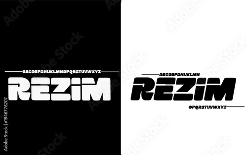 This font can be used for modern graphic design