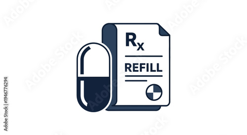 Medical Prescription And Medication Refill: A Symbolic Representation Of Healthcare