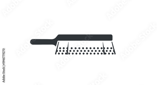 a black silhouette of a barbecue grill.