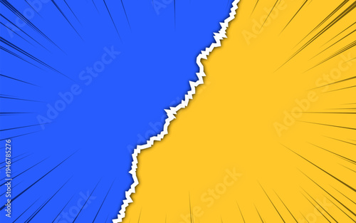 Comic versus fight template background. Vector illustration.