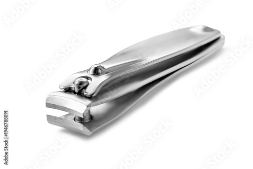 Canvas Print Nail clippers isolated