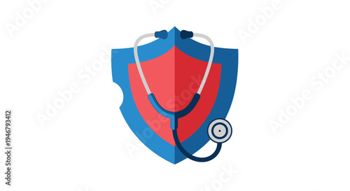 Medical Shield: A Representation Of Healthcare Protection And Well-Being