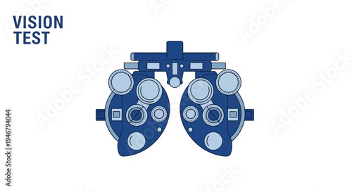 Medical Vision Exam Equipment: Ophthalmology Instrument for Eye Health Diagnosis