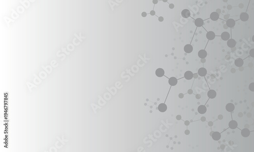 Abstract blue winter bubbles background with snowflakes and holiday decoration pattern