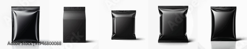 Foto Vector silhouette of packaging