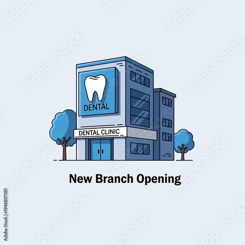 Modern Dental Clinic Building: Fresh Architecture for Oral Healthcare, New Branch Launch