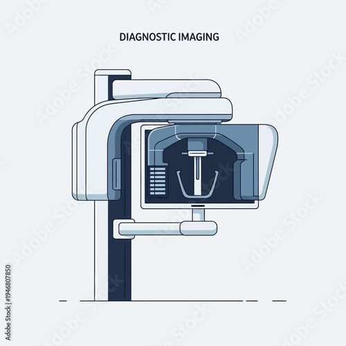 Modern Dental X-Ray Equipment Displaying Precise Diagnostic Imaging for Oral Health