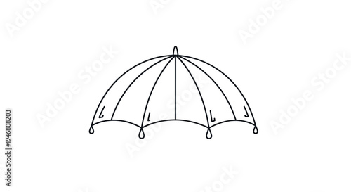 Detailed illustration of a parasol.