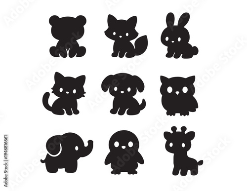 A pixelated image of a teddy bear with a vertical stripe pattern on its chest Vector