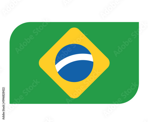 Brasil - Icones-Copa-Bandeira