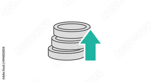 Depiction of Increasing Financial Growth and Profitability using a Simple Visual Representation