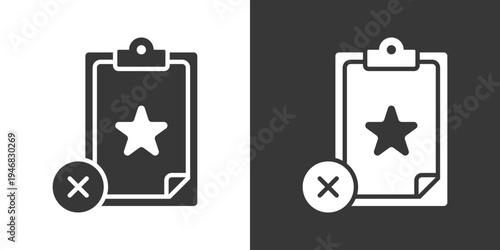 Result Icon Set Vector Collection Isolated In Black And White