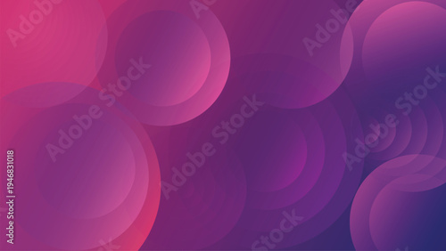 Abstract background featuring circular shapes and smooth gradients with magenta purple colors creating soft texture for creative digital art projects and modern website banners presentation