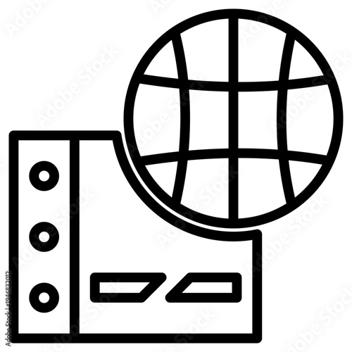 Browser Outline Icon