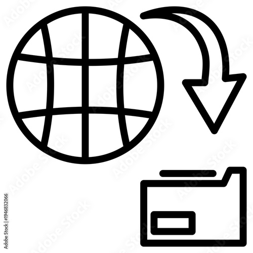 Download Outline Icon
