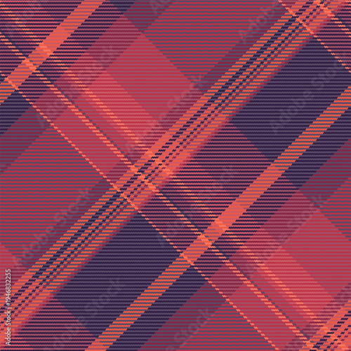 Floor texture vector plaid, easter seamless fabric pattern. Oktoberfest check tartan background textile in red and pastel colors.