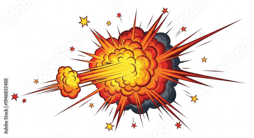 Explosion Fire Blast Energy.