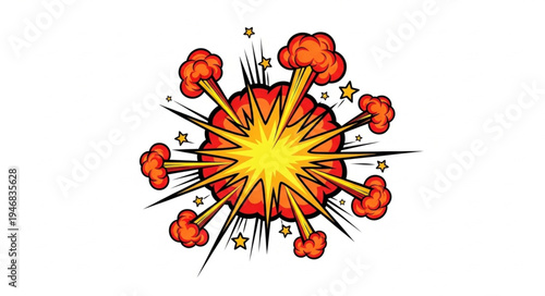 Explosion Fire Blast Energy.