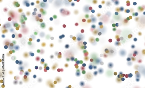 Abstract colorful bokeh background with artistic circles, ideal for designs, projects, celebrations, and festive occasio