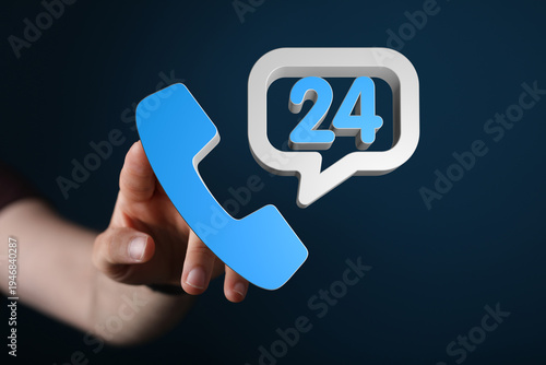 24/7 customer service conce...