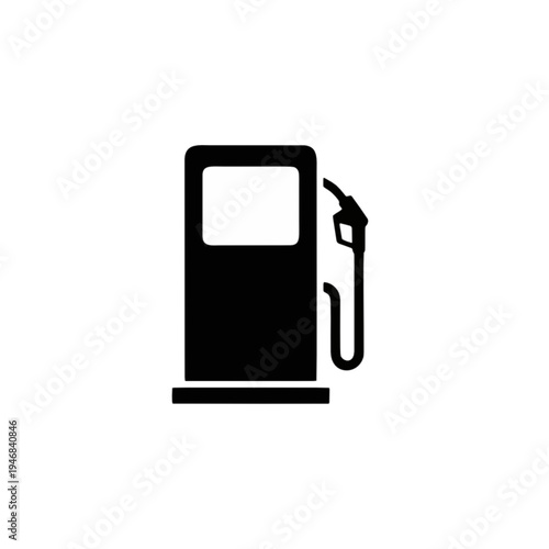 Gas pump icon symbolizing refueling and fuel dispensing at a service station