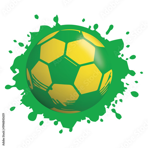 BOLA BRASIL VETOR FUTEBOL BALL