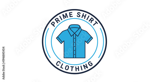 Blue short sleeve collared shirt.