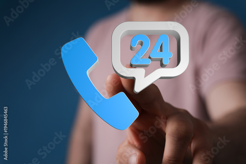 Concept image of a phone wi...