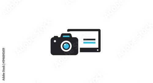 Camera and tablet with image transfer.