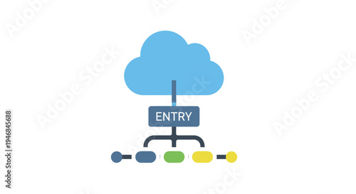 Cloud Computing Network Entry System.
