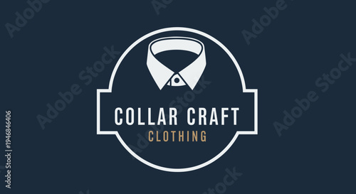 Collar Craft Clothing Brand Logo Design.