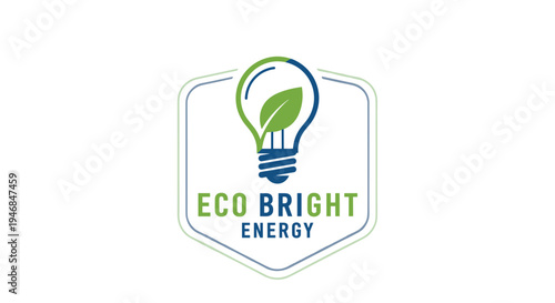 Eco Bright Energy Company Logo Design 1.