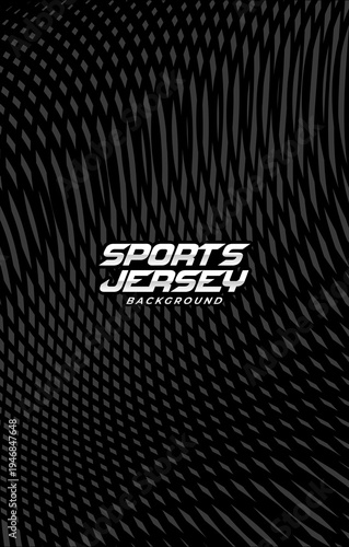 Black pattern sports jersey backgound
