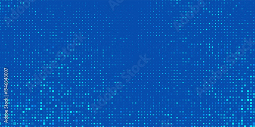 Modern rectangle dark blue Tech Finance Fintech Background Abstract Pixel Pattern. Abstract Business Tech Science abstract simple modern