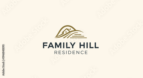 Family Hill Residence Logo Design 1.