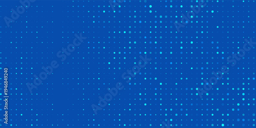 Modern dotted blue Tech Finance Fintech Background Abstract Pixel Pattern. Abstract Business Tech Science abstract simple art