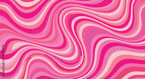 Colorful abstract green wavy lines background with smooth gradient flowing curves modern pattern design