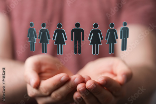 Close-up of hands holding h...