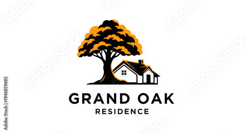 Logo for Grand Oak Residence.