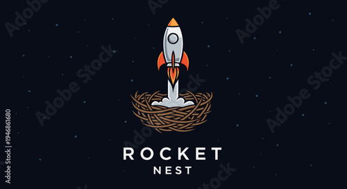 Rocket Ship in a Nest.