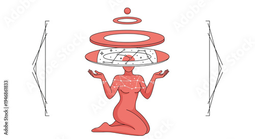 Spiritual Aura and Energy Body Concept