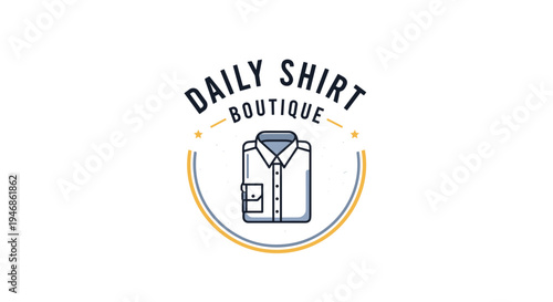 Shirt Illustration for Fashion Brand Logo.