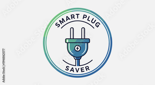 Smart plug with energy saving technology.